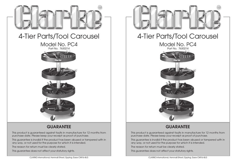 Clarke PC4 User manual