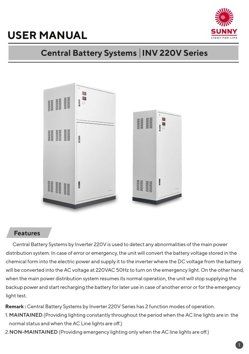 Sunny INV 220V Series user manual