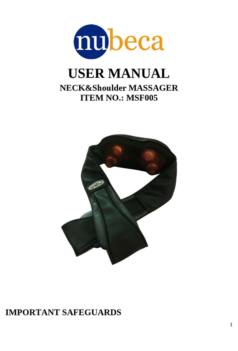 nubeca MSF005 user manual