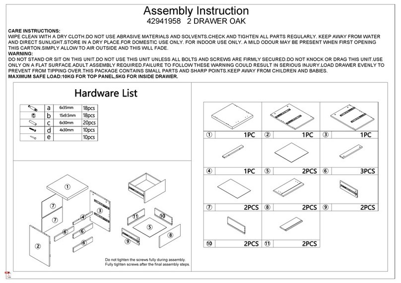 KMART 42941958 Assembly instruction