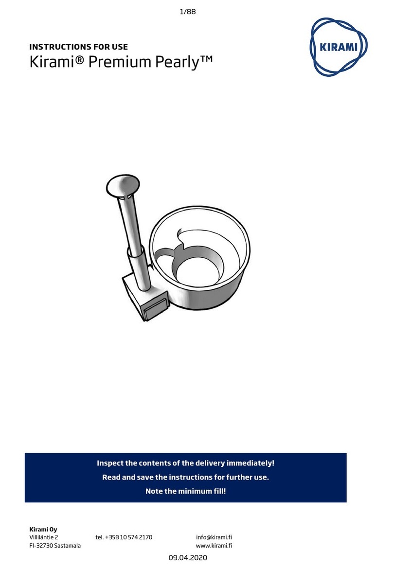 KIRAMI Premium Pearly User manual