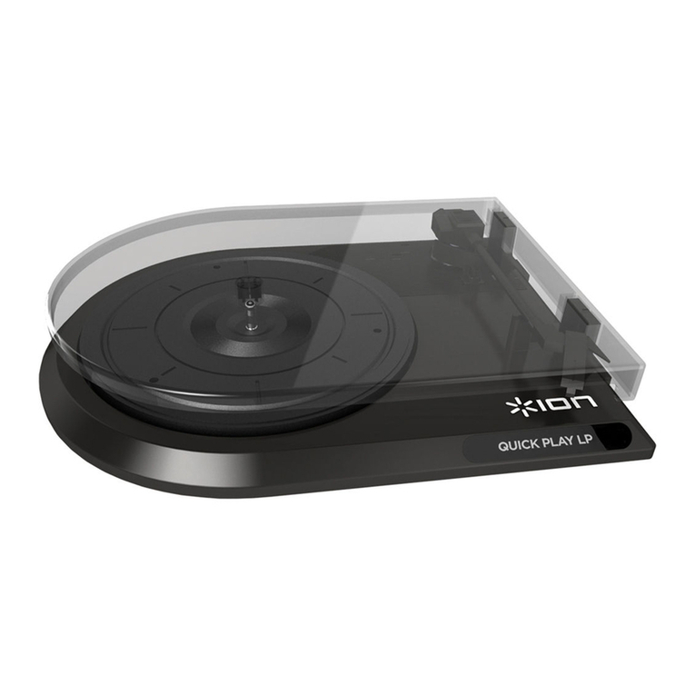ION QUICK PLAY LP User manual