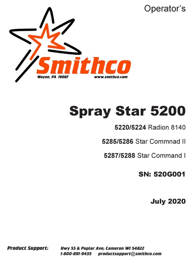 Smithco Spray Star 5200 User manual