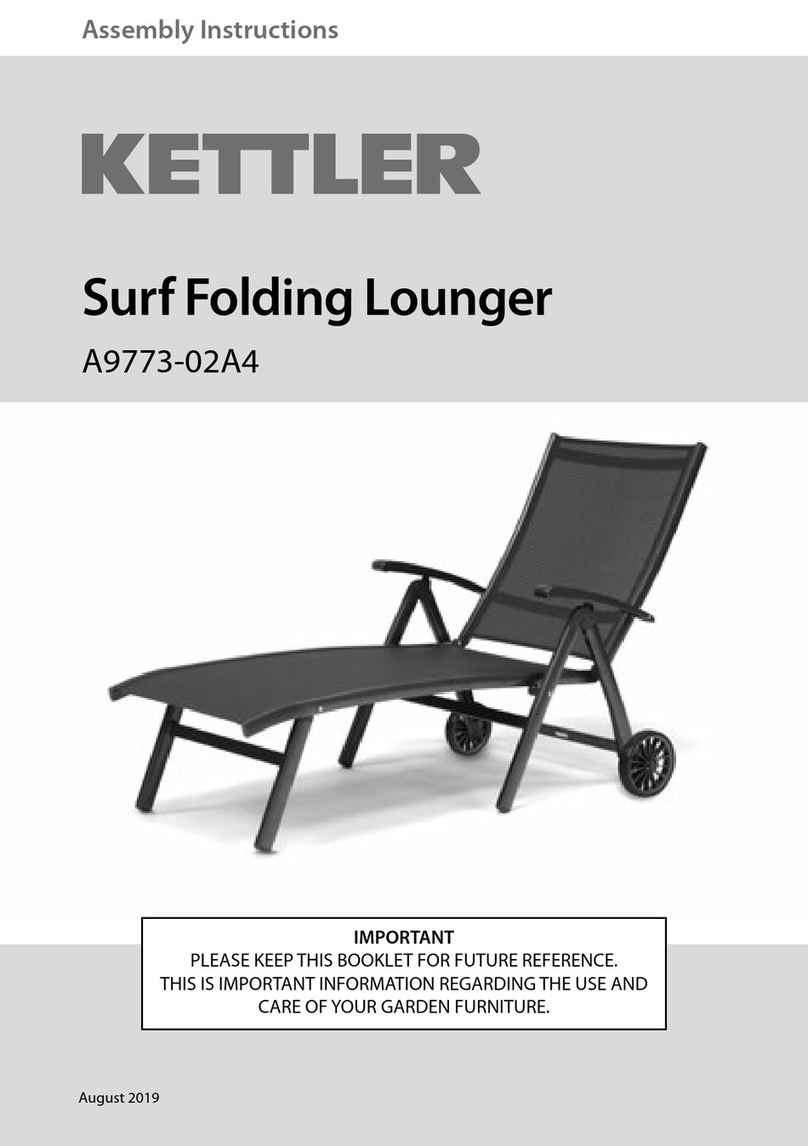 Kettler A9773-02A4 User manual Kettler A9773-02A4 User manual