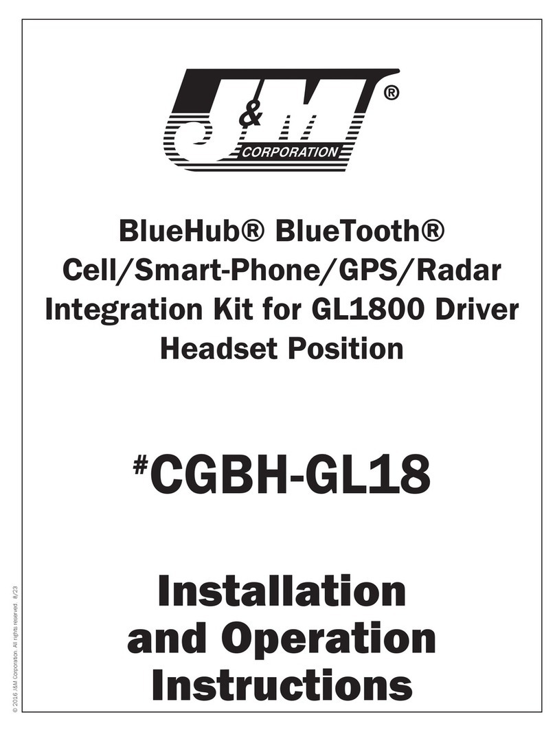 J&M Corporation CGBH-GL18 Assembly, installation and operation instructions J&M Corporation CGBH-GL18 Assembly, installation and operation instructions