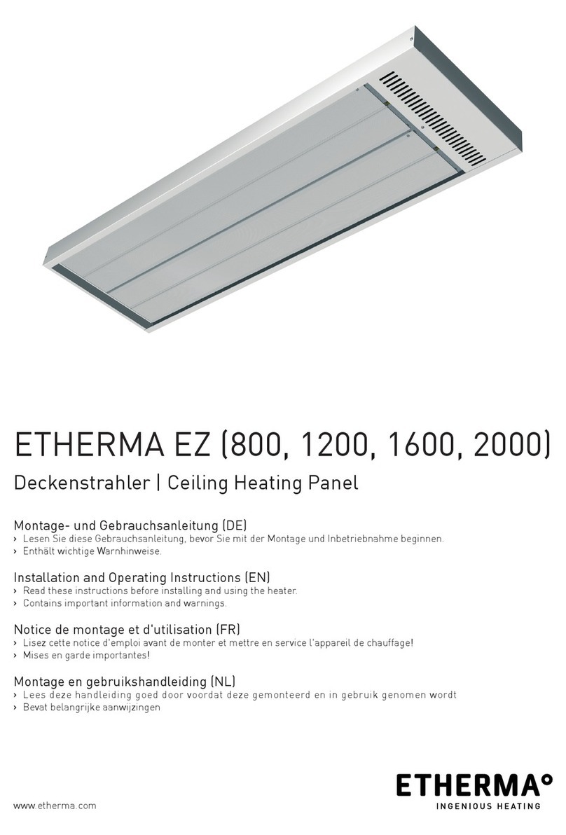 Etherma EEZ-1600 Installation and operating instructions