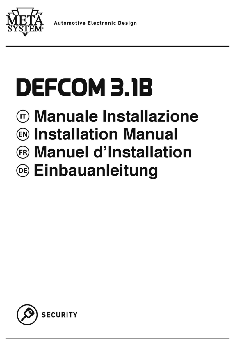 MetaSystem DEFCOM 3.1B User manual MetaSystem DEFCOM 3.1B User manual