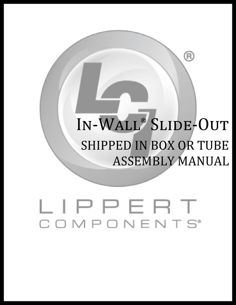 Lippert Components In-Wall Slide-Out User manual Lippert Components In-Wall Slide-Out User manual