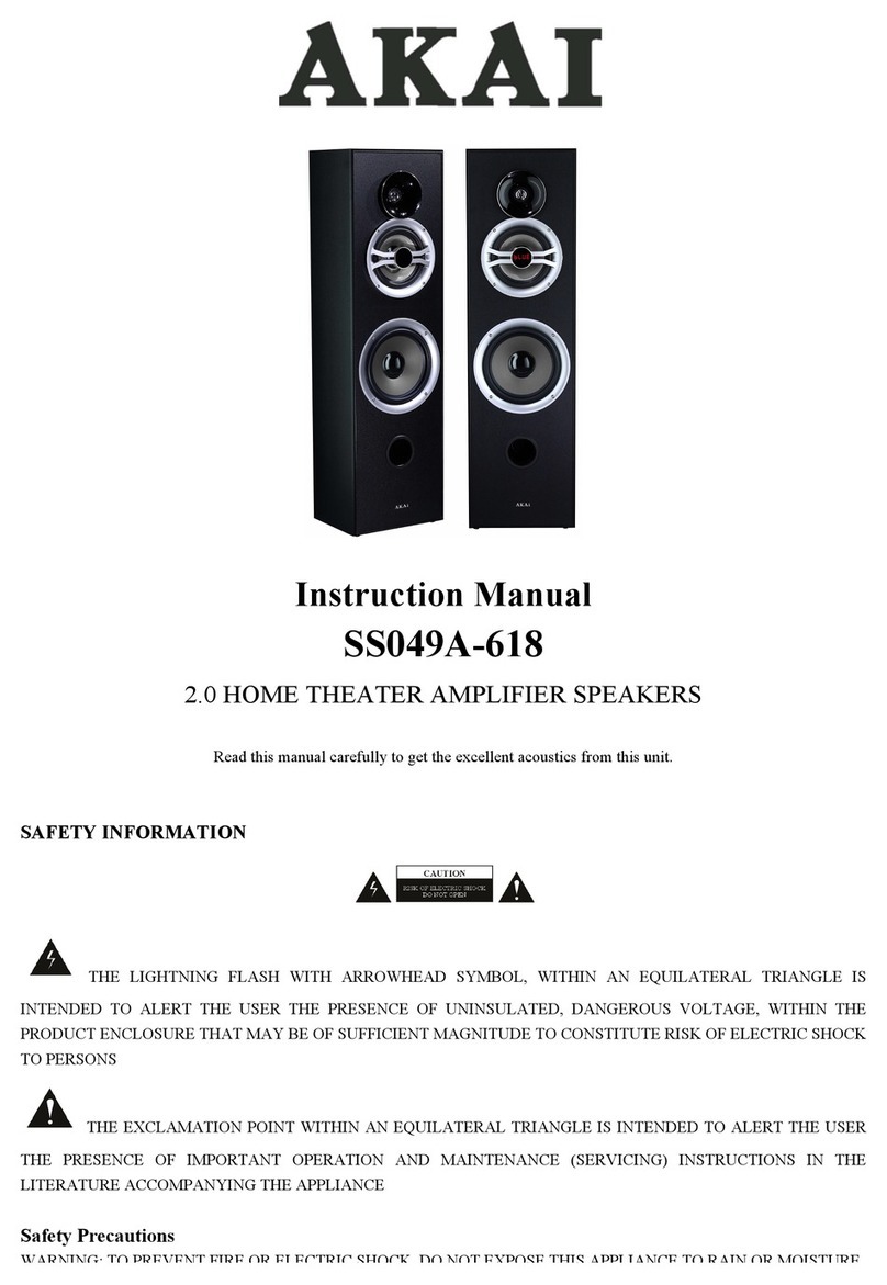 Akai SS049A-618 instruction manual