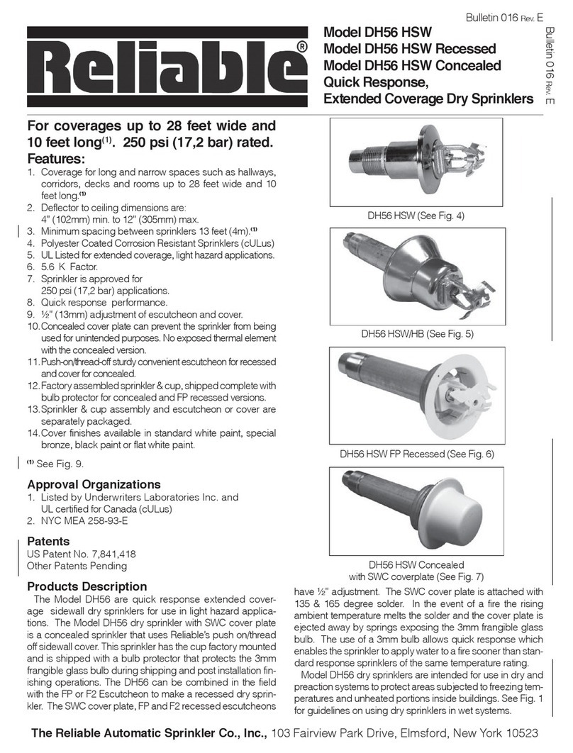 Reliable DH56 HSW User manual