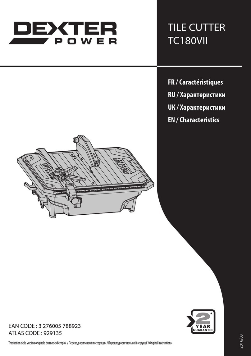 Dexter Power TC180VII Characteristics