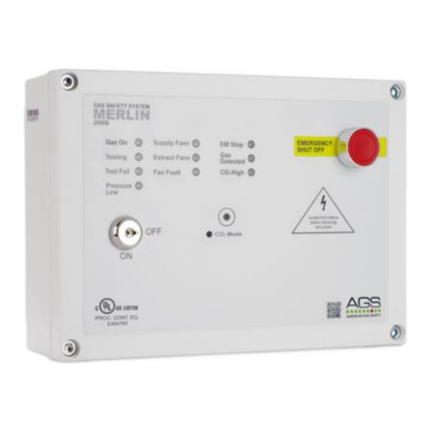 AGS Merlin 2000S Installation & operation manual
