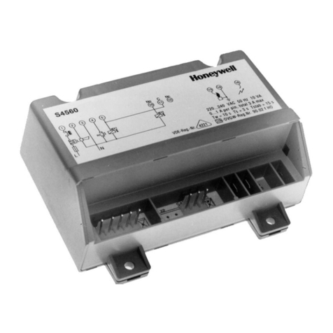 Honeywell S4560A User manual Honeywell S4560A User manual