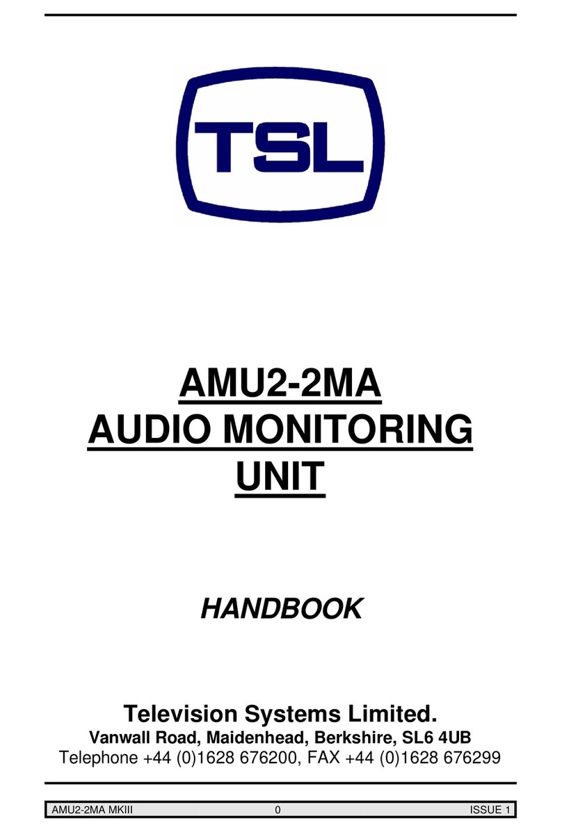 TSL AMU2-2MA User manual