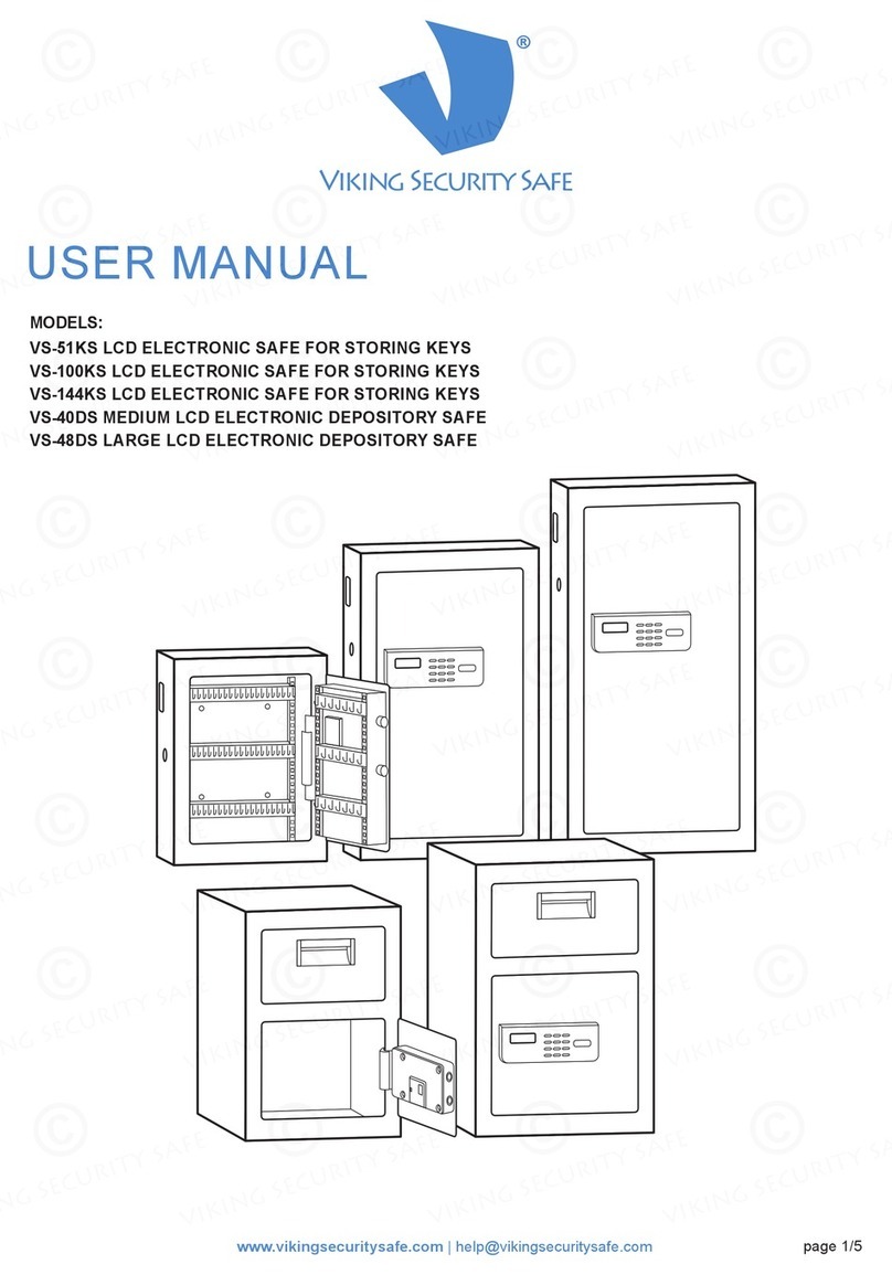 Viking Security Safe VS-51KS user manual Viking Security Safe VS-51KS user manual