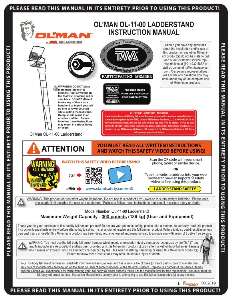 Millennium OL'MAN OL-11-00 User manual