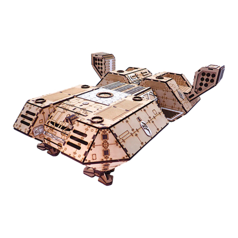 Talon BADGER CLASS ASSAULT DROPSHIP Assembly instructions