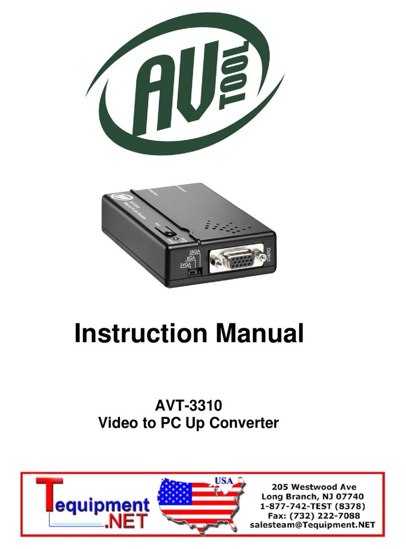 AV TOOL AVT-3310 User manual AV TOOL AVT-3310 User manual