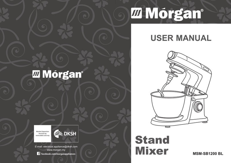 Morgan MSM-SB1200 BL user manual