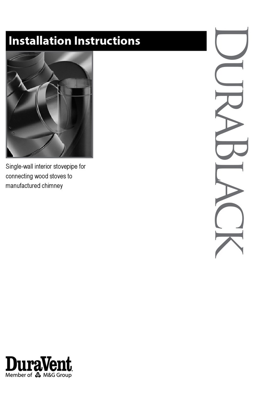 M&G DuraVent DuraBlack installation instructions