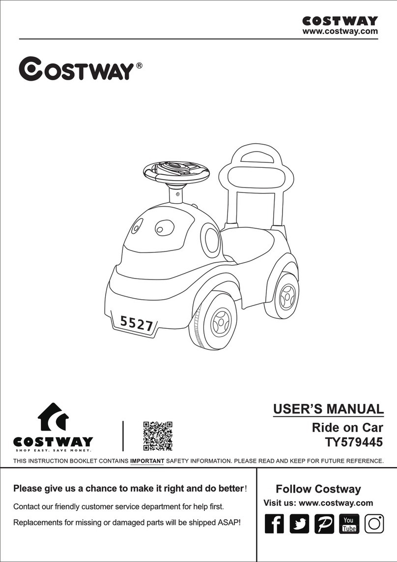 Costway TY579445 user manual