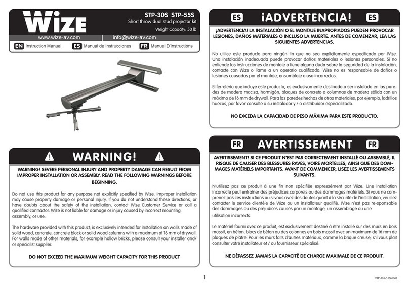 Wize STP-30S User manual