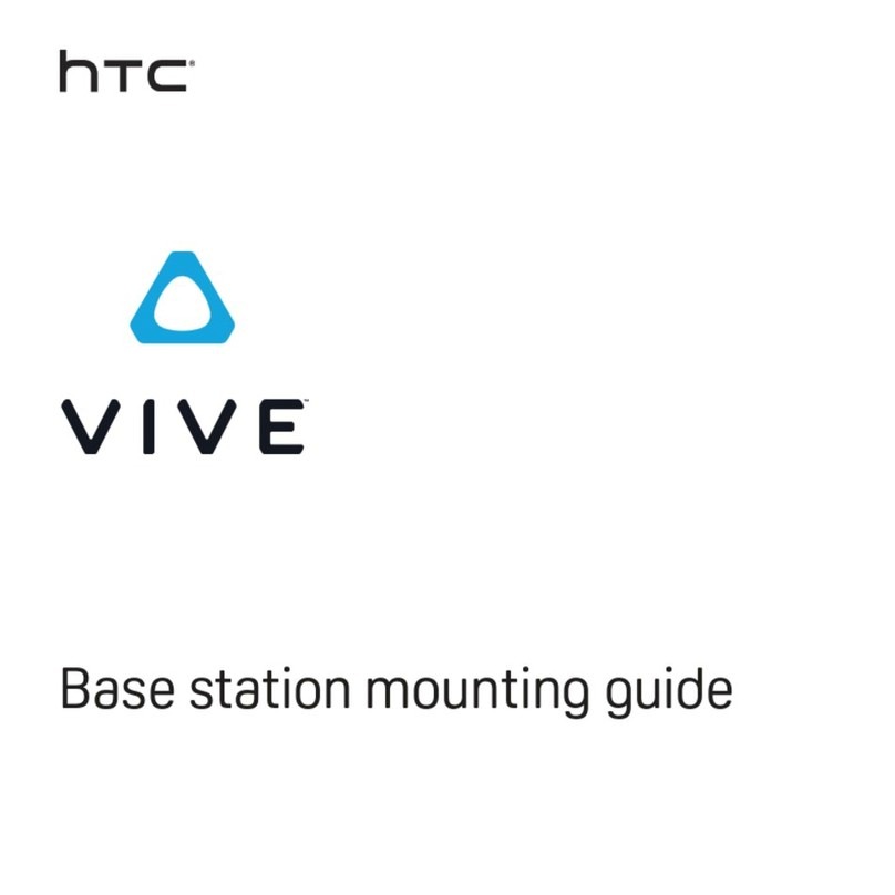 HTC VIVE Mounting guide HTC VIVE Mounting guide