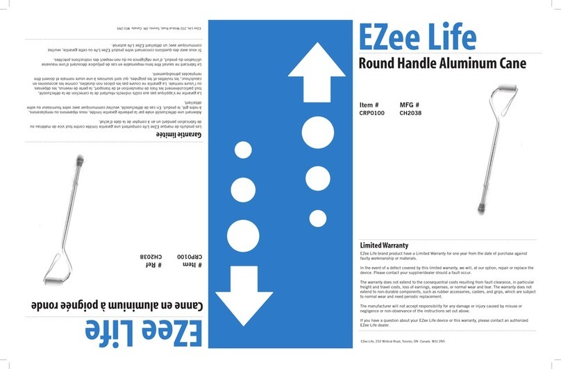 EZee Life CRP0100 User manual EZee Life CRP0100 User manual