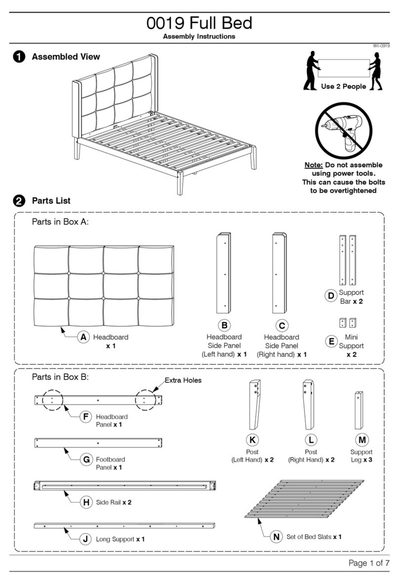 Baxton Studio 0019 User manual