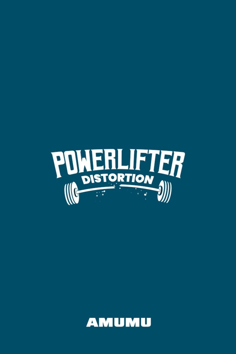 Amumu POWERLIFTER DISTORTION User manual