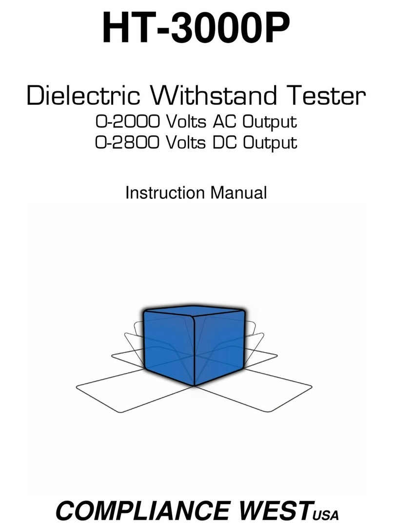 Compliance West HT-3000P instruction manual