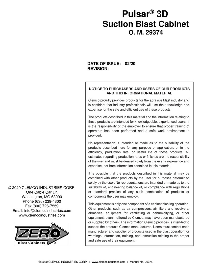 Clemco Zero Pulsar 3D User manual