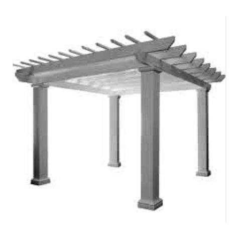 Pergola kits USA SERENITY Assembly manual