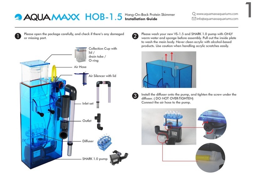 AQUAMAXX HOB-1.5 User manual