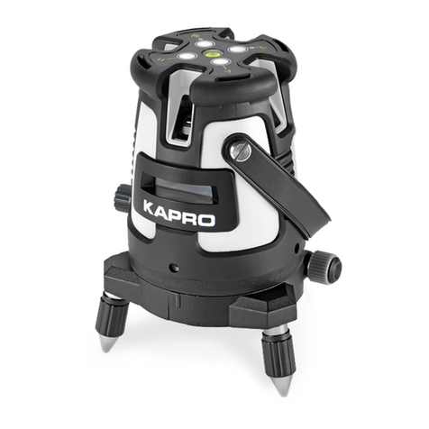 Kapro PROLASER ALL-LINES 875 GREEN user manual