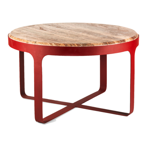 pols potten Cofee table stoner red instruction manual pols potten Cofee table stoner red instruction manual