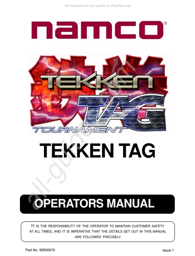 NAMCO Tekken Tag Tournament User manual