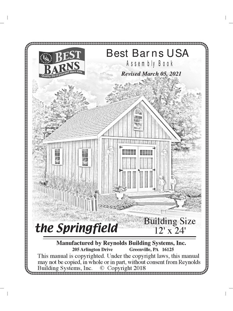 Reynolds Building Systems Best Barns Springfield Safety guide Reynolds Building Systems Best Barns Springfield Safety guide