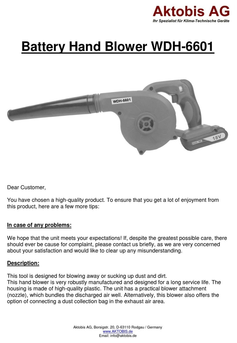 Aktobis WDH-6601 manual
