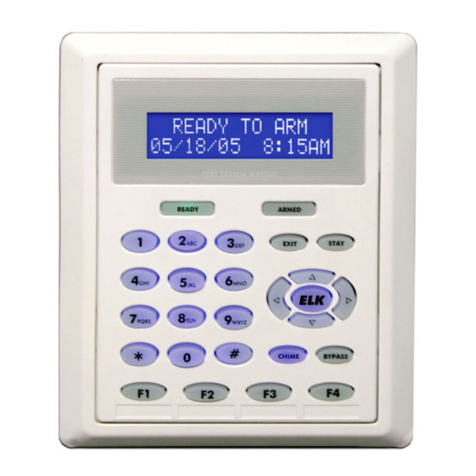 Elk Products Cross Platform Control ELK-M1KP user guide