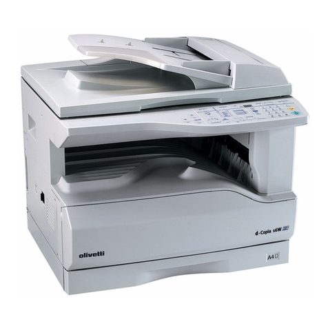 Olivetti d-Copia 20W Setup guide