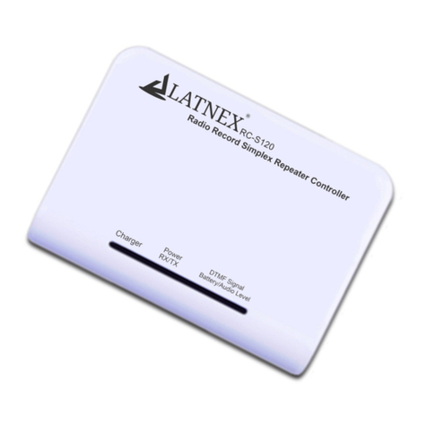 LATNEX RC-S120 operating instructions