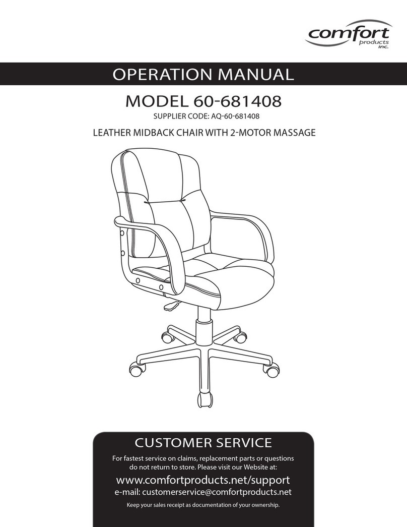 Comfort 60-681408 Operation manual