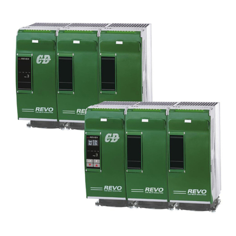 CD Automation REVEX 3Ph 120-210A user manual
