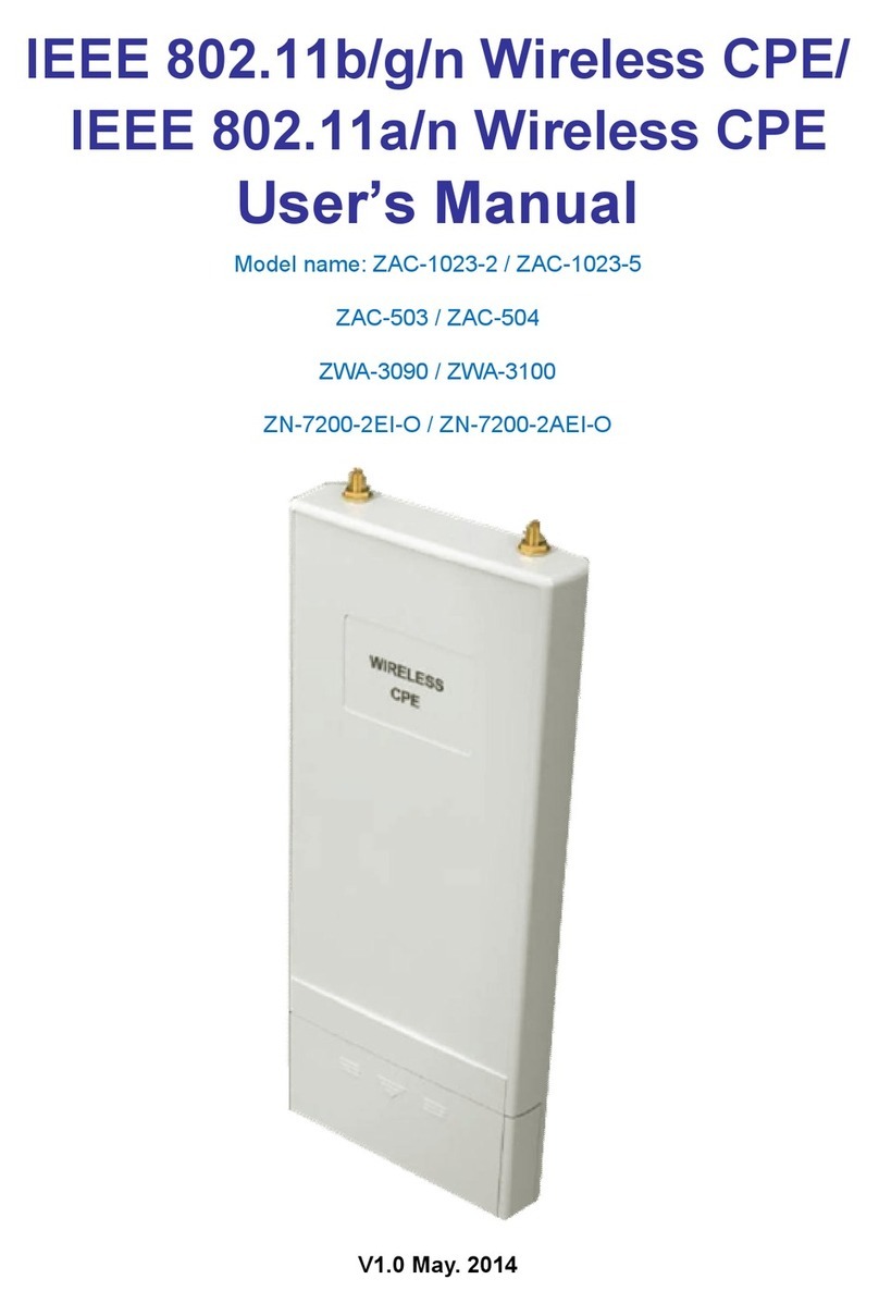 ZComax ZAC-1023-2 User manual