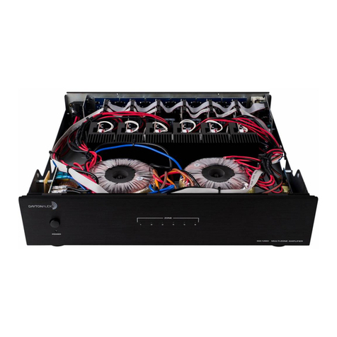 DaytonAudio MA1260 user manual