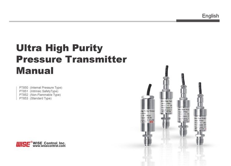 Wise PT850 Series manual