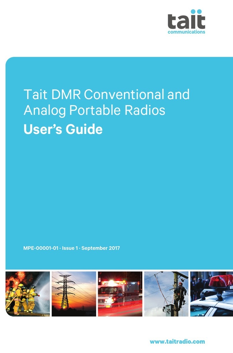 Tait TP9310 user guide