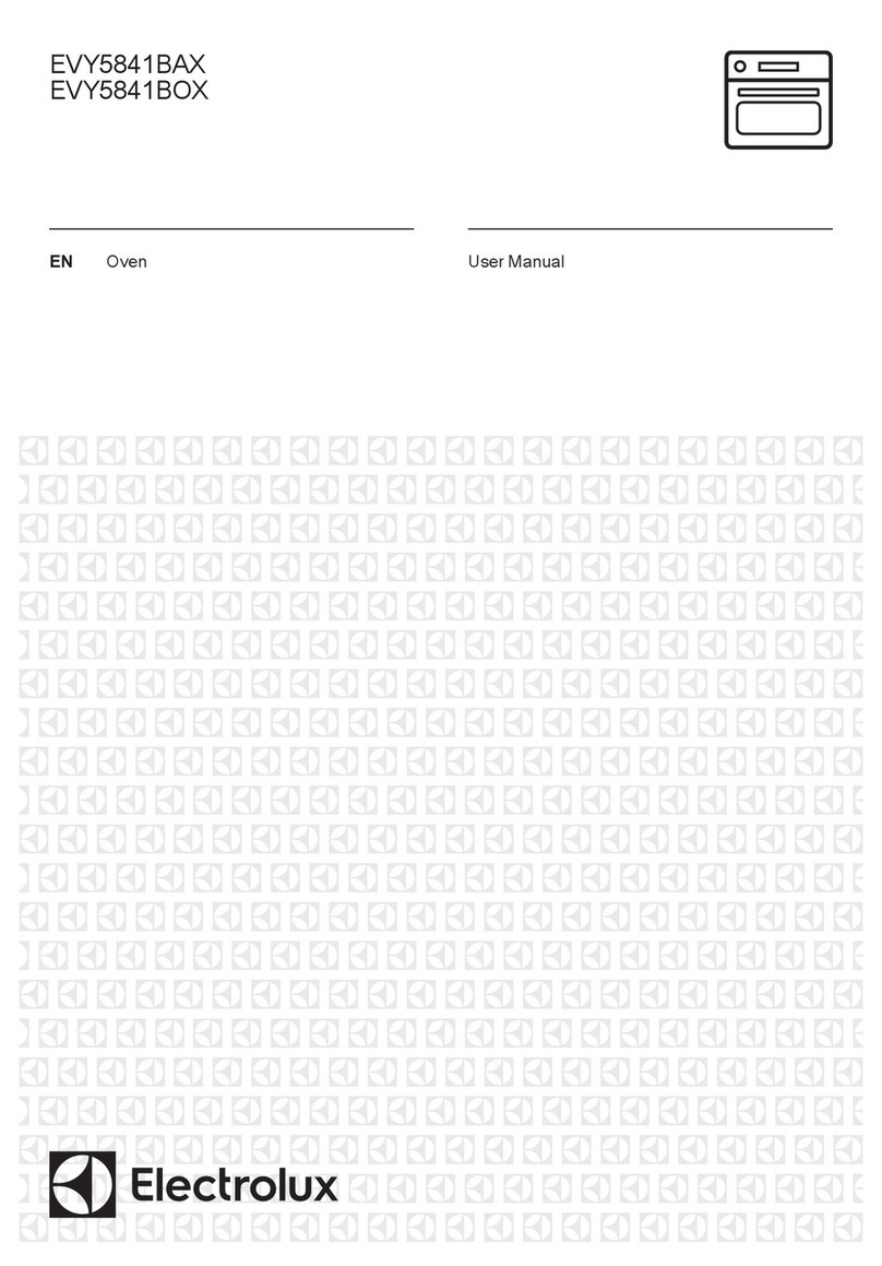 Electrolux EVY5841BAX user manual