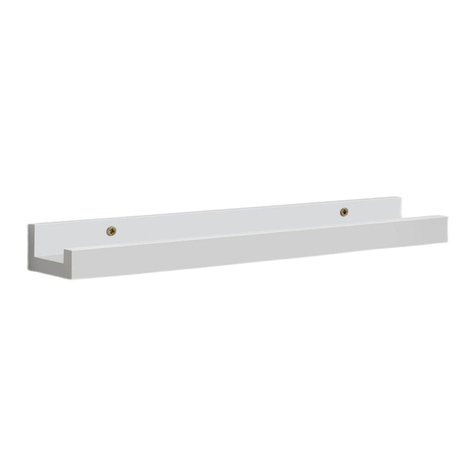 Habitat Jak Picture Rail 40cm User manual